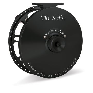 Tibor Pacific Fly Reel Frost Black